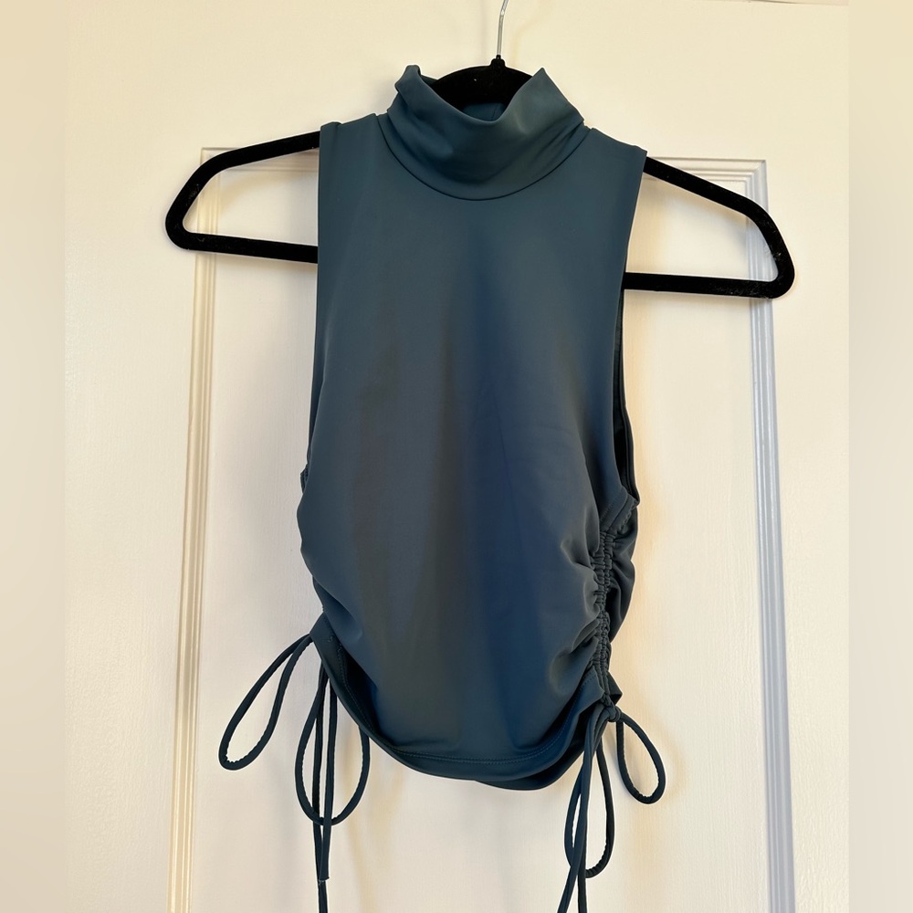COPY - Zara high neck crop top